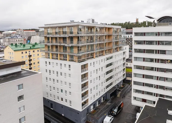 Glorious And Luxurious Loft Apartm. In Center Apartment Jyvaskyla